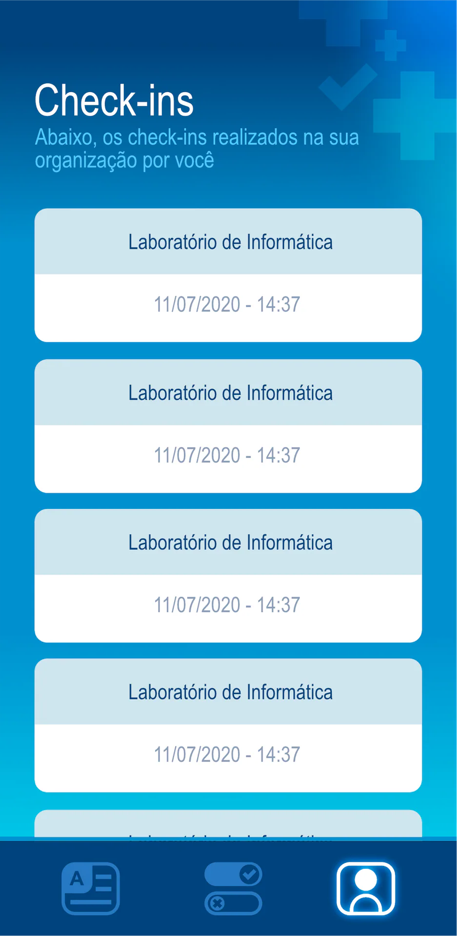 Authentication integrated with the participating university.
