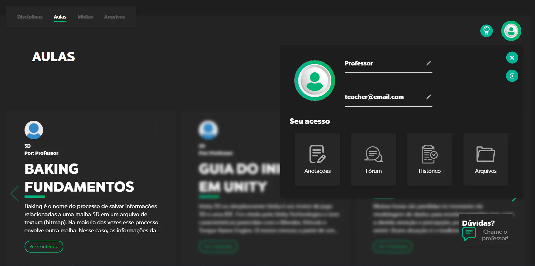 Nova Aula product view 3