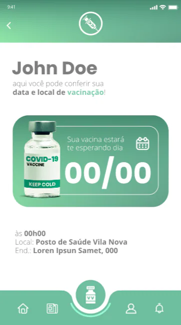 Vaccine batch and appointment management.